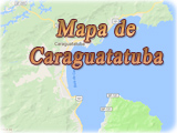 Mapa Caraguatatuba